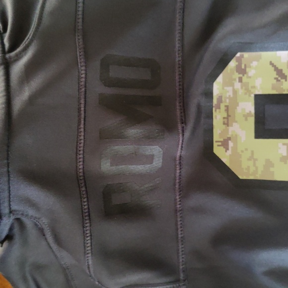 NFL Dallas Cowboys Tony Romo Nike Youth Salute to Service Jersey - Picture 7 of 8